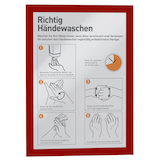 Artikelbild 1 für DURABLE Magnetrahmen DURAFRAME® MAGNETIC A4 rot A4, 5 St., Artikelnummer 612960