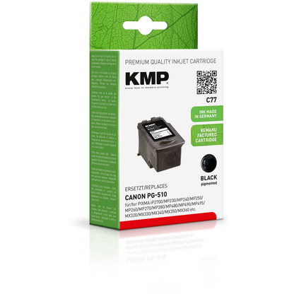 Artikelbild 2 für KMP C77 schwarz Druckkopf kompatibel zu Canon PG-510, Artikelnummer 634600