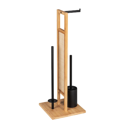 Artikelbild 5 für WENKO WC-Garnitur Rivalta Allegre braun Holz, Artikelnummer 815371