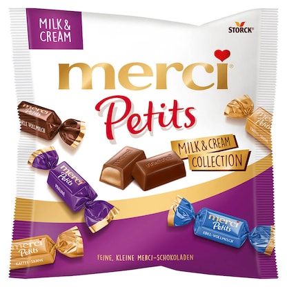 Artikelbild für merci® Petits Pralinen 18-19 St./ 125 g, Artikelnummer 954711