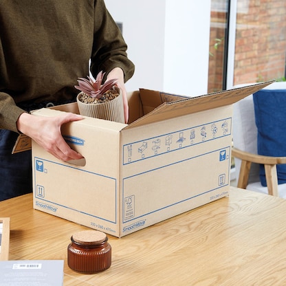 Artikelbild 7 für 10 Bankers Box Umzugskartons SmoothMove Standard 47,5 x 32,5 x 27,0 cm, Artikelnummer 538979