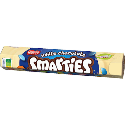 Artikelbild 3 für Nestlé Smarties White Riesenrolle Schokolade 120,0 g, Artikelnummer 613107