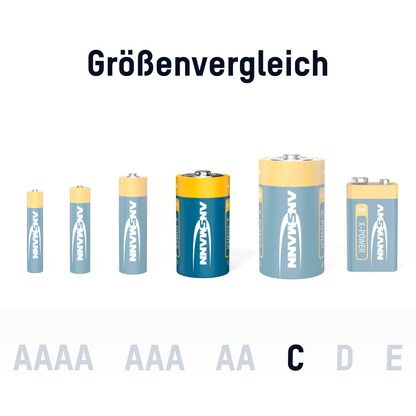Artikelbild 8 für 2 ANSMANN Batterien X-POWER Baby C 1,5 V, Artikelnummer 584961