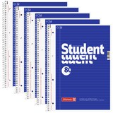 Artikelbild 1 für BRUNNEN Collegeblöcke Student liniert DIN A4 Innenrand, 5 Blöcke, Artikelnummer 838789