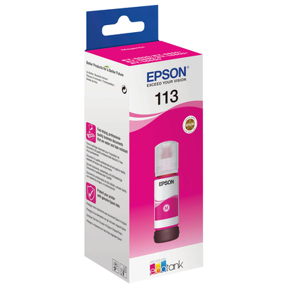 Artikelbild 9 für EPSON 113/T06B1/B2/B3/B4 schwarz, cyan, magenta, gelb Tintenflaschen, 4er-Set, Artikelnummer 876551