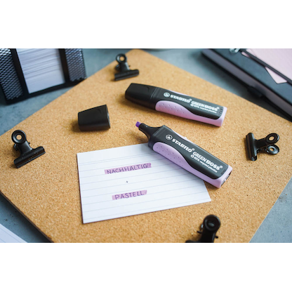 Artikelbild 4 für STABILO GREEN BOSS Pastell Textmarker lila, 1 St., Artikelnummer 370052