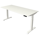 Artikelbild 1 für Kerkmann Move 4 elektrisch höhenverstellbarer Schreibtisch weiß rechteckig, T-Fuß-Gestell weiß 180,0 x 80,0 cm, Artikelnummer 998308
