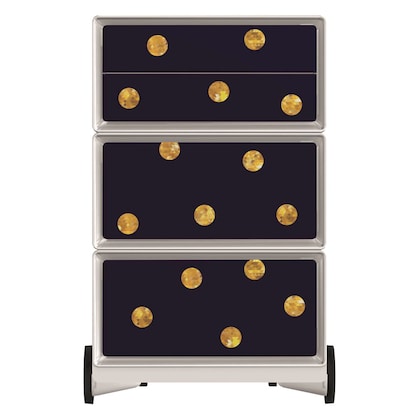 Artikelbild 3 für PAPERFLOW easyBox Classic Chic Rollcontainer weiß, bunt 4 Auszüge 39,0 x 43,6 x 64,2 cm, Artikelnummer 215063