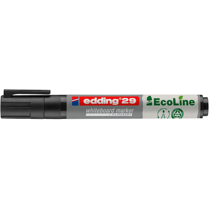 Artikelbild 4 für edding 29 Ecoline Whiteboard-Marker schwarz 1,0 - 5,0 mm, 10 St., Artikelnummer 494944