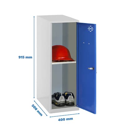Artikelbild 2 für Simonrack Spind SIMONLOCKER DISM blau, grau 8425437119224, 1 Schließfach 40,0 x 50,0 x 91,5 cm, Artikelnummer 355226