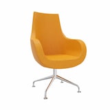 Artikelbild 1 für fm Sessel Pirum orange chrom Stoff, 1 St., Artikelnummer 446946