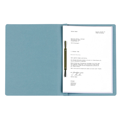 Artikelbild 2 für 25 bene Schnellhefter Karton blau DIN A4, Artikelnummer 600528