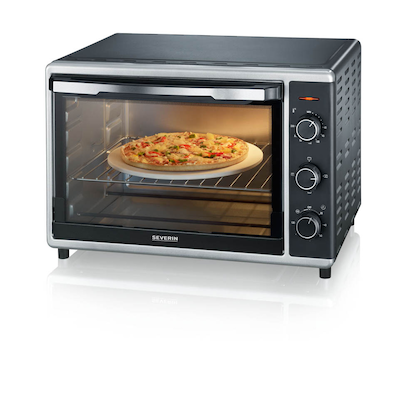 Artikelbild 7 für SEVERIN TO 2058 Minibackofen 1800 W schwarz, Artikelnummer 648530