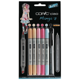 Artikelbild 1 für COPIC® Ciao Manga 7 Layoutmarker-Set farbsortiert 1,0 + 6,0 mm, 6 St., Artikelnummer 717285
