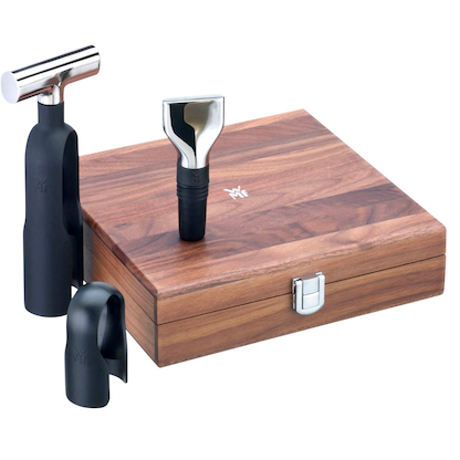 Artikelbild für WMF Sommelier-Set Baric silber, schwarz, 4-tlg., Artikelnummer 823866