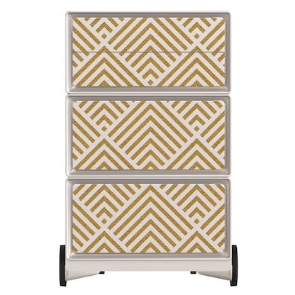 Artikelbild 3 für PAPERFLOW easyBox Classic Chic Rollcontainer weiß, bunt 4 Auszüge 39,0 x 43,6 x 64,2 cm, Artikelnummer 214928