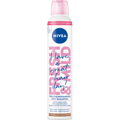 Artikelbild 18 für NIVEA FRESH & MILD Mittlere Haartöne Trockenshampoo 200,0 ml, Artikelnummer 568887