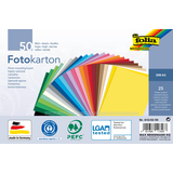 Artikelbild 1 für folia Fotokarton farbsortiert 300 g/qm 50 Blatt, Artikelnummer 479374
