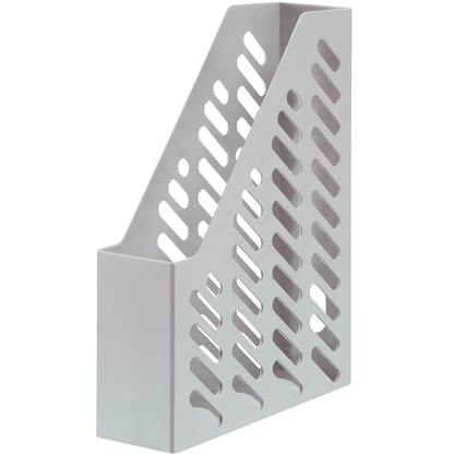 Artikelbild 3 für office discount Stehsammler 1601-DO-11 lichtgrau Kunststoff, DIN A4, Artikelnummer 831531