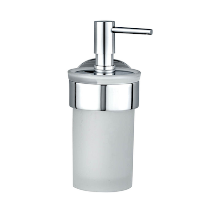 Artikelbild 2 für WENKO Seifenspender Maribor 25021100 silber Edelstahl, Glas 150,0 ml, Artikelnummer 808537