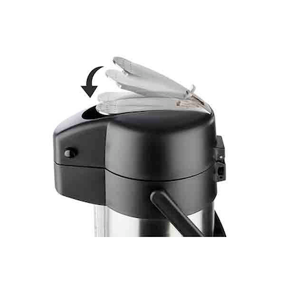 Artikelbild 4 für APS Isolierkanne PREMIUM silber 3,0 l, Artikelnummer 196566