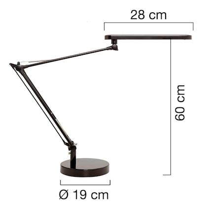 Artikelbild 2 für unilux MAMBO LED-Schreibtischlampe schwarz, Artikelnummer 163369