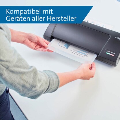 Artikelbild 5 für 100 DAHLE Laminierfolien glänzend für A4 80 micron, Artikelnummer 422059