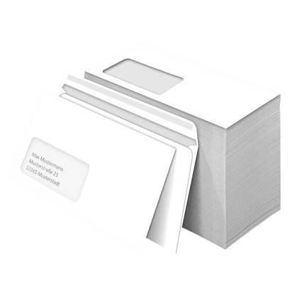 Artikelbild 6 für MAILmedia Briefumschläge DIN lang mit Fenster weiß selbstklebend 1.000 St., Artikelnummer 251660