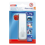 Artikelbild 1 für tesa Powerstrips XL Eckig Klebehaken für max. 3,0 kg 36,1 x 29,7 mm, Artikelnummer 464657