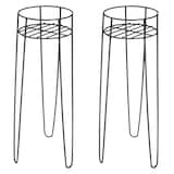 Artikelbild 1 für WAGNER® design yourself Pflanzenständer GH 0660 Metall schwarz rund 20,0 x 60,0 cm, 2 St., Artikelnummer 603686