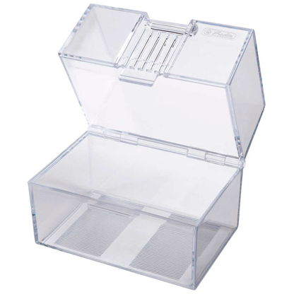 herlitz Karteikasten DIN A8 fr 200 Karteikarten transparent mit Deckel |  office discount