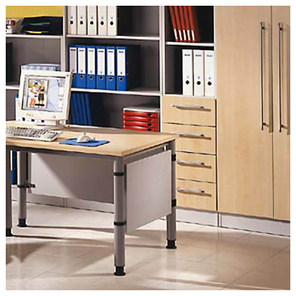 Artikelbild 4 für HAMMERBACHER HR08 Sichtblende silber 61,8 x 40,0 cm, Artikelnummer 859811