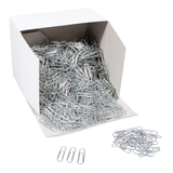Artikelbild 1 für office discount Büroklammern silber glanzverzinkt, 2.000 St., Artikelnummer 620054