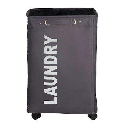 Artikelbild 6 für WENKO Wäschekorb Quadro grau, Artikelnummer 531634