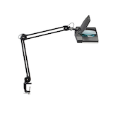 Artikelbild 1 für MAUL MAULvitrum Lupenleuchte schwarz 7 W mit Tischklemme, Artikelnummer 526614