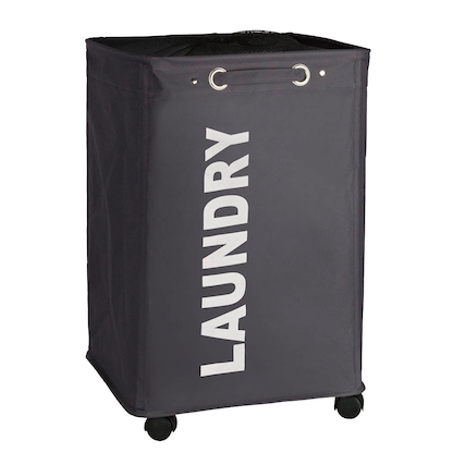 Artikelbild 21 für WENKO Wäschekorb Quadro grau, Artikelnummer 531634