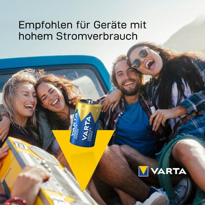 Artikelbild 6 für 2 VARTA Batterien LONGLIFE Power Mono D 1,5 V, Artikelnummer 399487