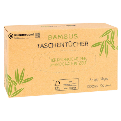 Artikelbild 2 für pandoo Taschentücherbox 3-lagig weiß, 100 St., Artikelnummer 933395