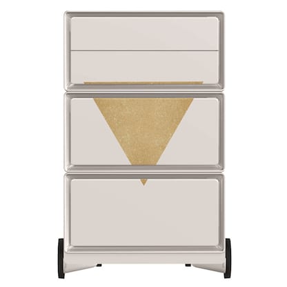 Artikelbild 3 für PAPERFLOW easyBox Classic Chic Rollcontainer weiß, bunt 4 Auszüge 39,0 x 43,6 x 64,2 cm, Artikelnummer 214519