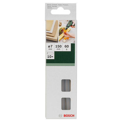 Artikelbild 2 für AKTION: BOSCH Heißklebesticks Cristal transparent, 10 St. mit Prämie nach Registrierung, Artikelnummer 535472