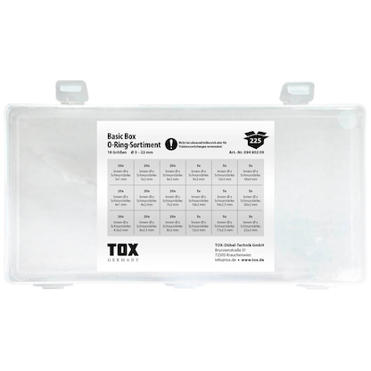 Artikelbild 3 für TOX O-Ringe-Sortiment BASIC 225-teilig, Artikelnummer 560191