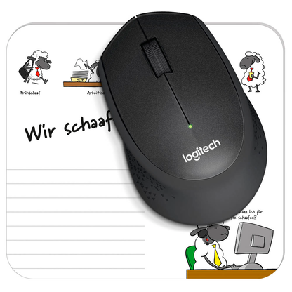 Artikelbild 3 für RNK-Verlag Mousepad-Notizblock weiß/grau Papier 24,0 x 22,0 cm, 30 Blatt, Artikelnummer 256653