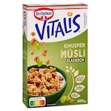 Artikelbild 1 für Dr. Oetker Vitalis Knuspermüsli Müsli 600,0 g, Artikelnummer 259589