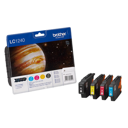 Artikelbild 4 für brother LC-1240BK/C/M/Y schwarz, cyan, magenta, gelb Druckerpatronen, 4er-Set, Artikelnummer 461368