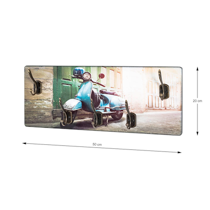 Artikelbild 3 für HAKU Möbel Wandgarderobe 17971 Motiv Holz 5 Haken 50,0 x 20,0 cm, Artikelnummer 551270