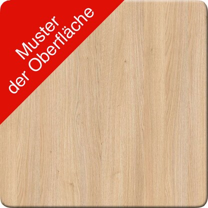 Artikelbild 3 für Kerkmann Move 1 elektrisch höhenverstellbarer Schreibtisch eiche hell rechteckig, T-Fuß-Gestell weiß 180,0 x 80,0 cm, Artikelnummer 684888