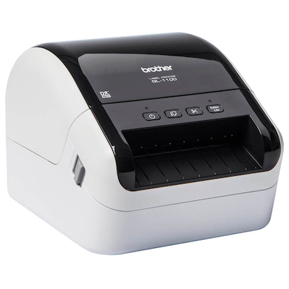 Artikelbild 2 für brother QL-1100c Etikettendrucker weiß, schwarz, Artikelnummer 656337