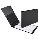 Artikelbild 1 für VELOFLEX Ringbuch 4-Ringe schwarz 4,5 cm DIN A3 quer, 1 St., Artikelnummer 617736