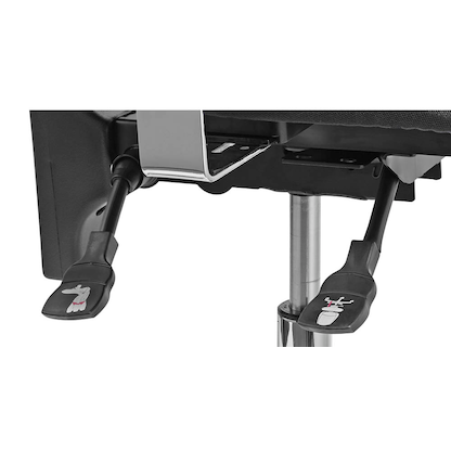 Artikelbild 6 für Topstar Bürostuhl Sitness® 15, ST19UG20 Stoff schwarz, Gestell chrom, Artikelnummer 462440