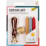 Artikelbild 1 für folia Siegel-Set rot, silber, gold, Artikelnummer 822231